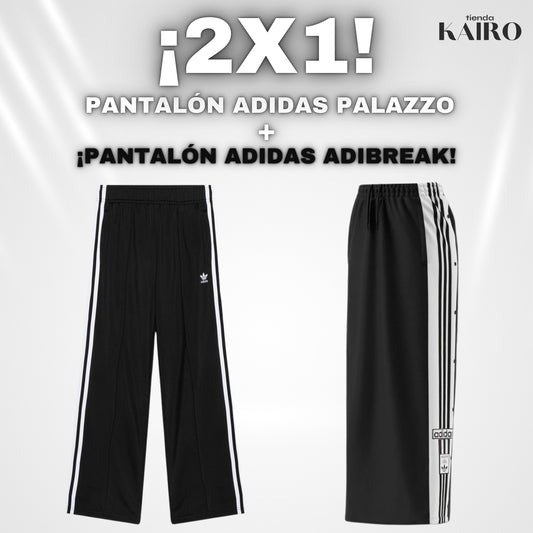 PANTALON PALAZZO + PANTALON ADIBREAK DE REGALO! (OFERTA 2X1 EXCLUSIVA)